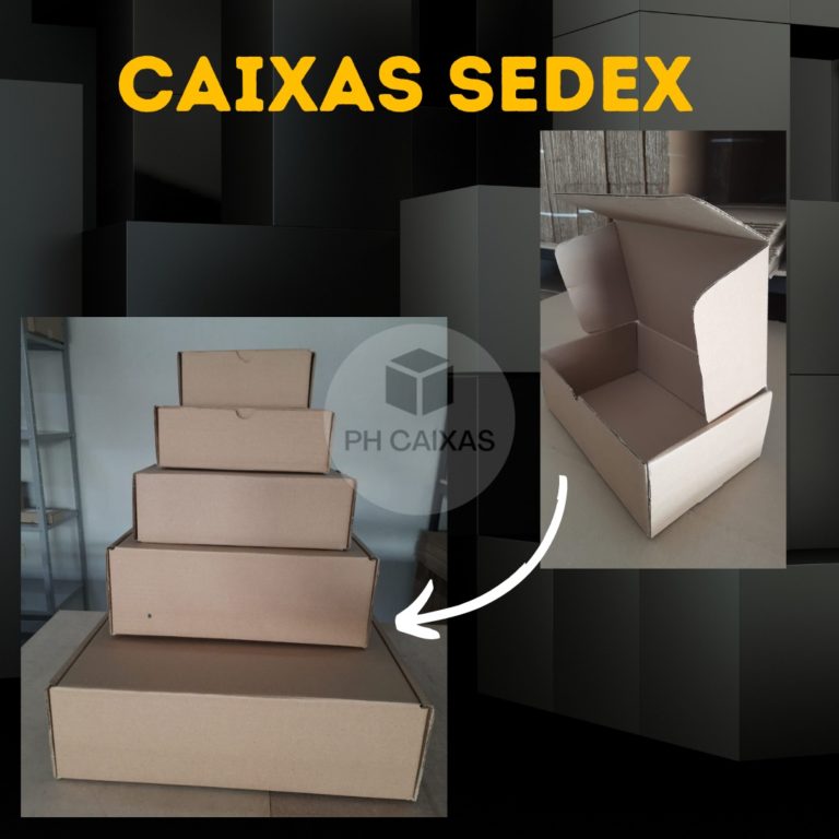 Caixas de papelão - modelo 4