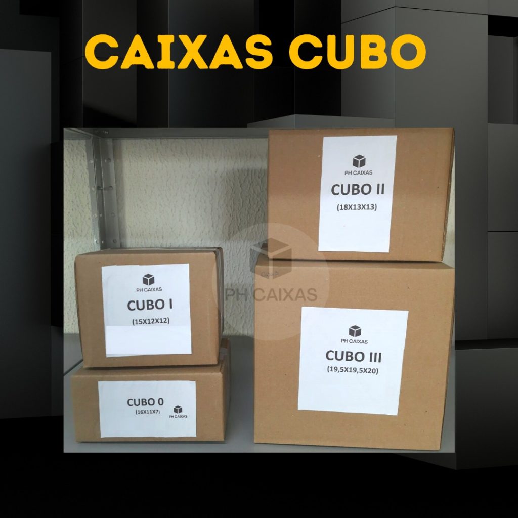 Caixas cubo