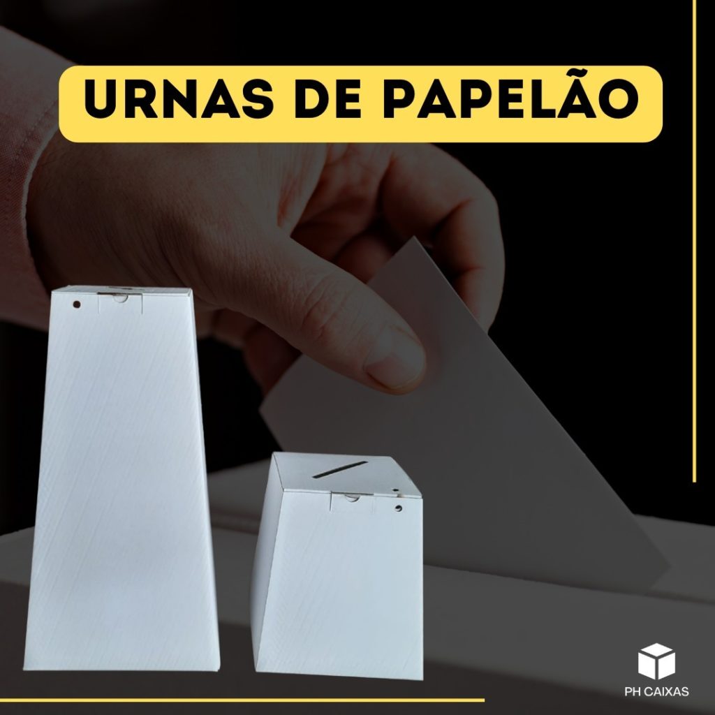 Urnas de papelão